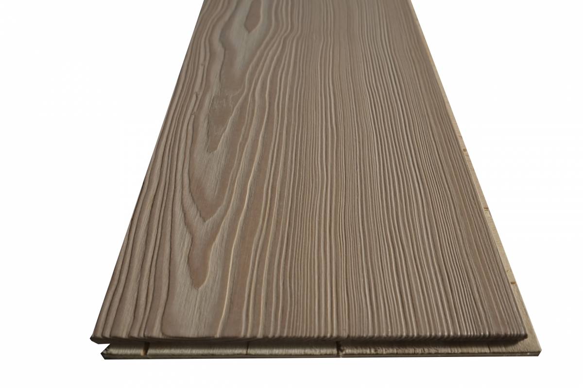 Parquet in larice lucido color visone