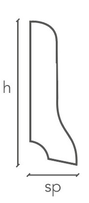 Battiscopa TM Massello